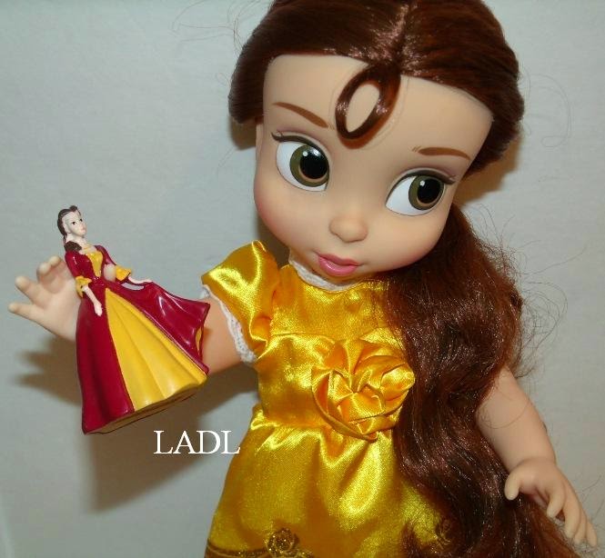 belle animator doll yellow dress