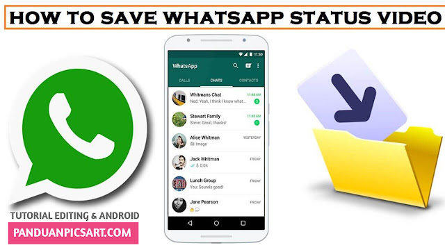Cara Menyimpan/Mengambil Status Whatsapp Milik Teman Tanpa Screenshot