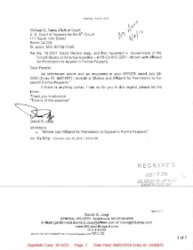 The Earth And Everything That S In It Motion And Affidavit For Permission To Appeal In Forma Pauperis No 16 3221 David Gerard Jeep And Heir Appellant V Government Of The United States