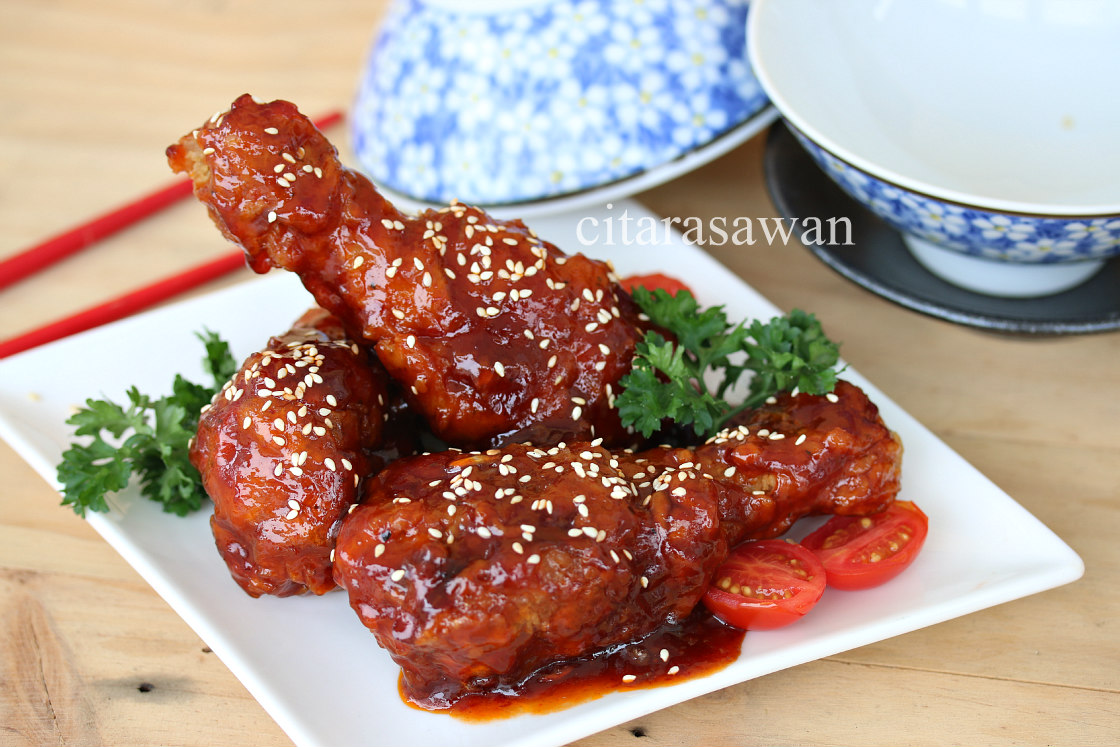 Ayam Goreng Korea Korean Fried Chicken Resepi Terbaik