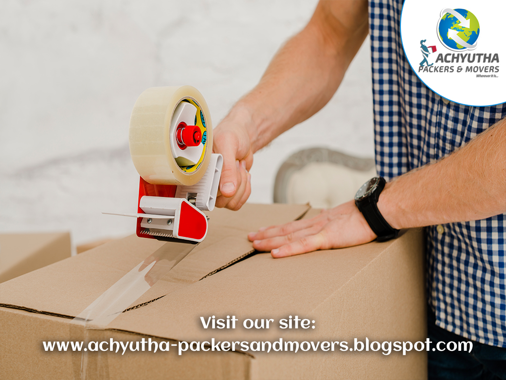 Achyutha Packers and Movers Working images