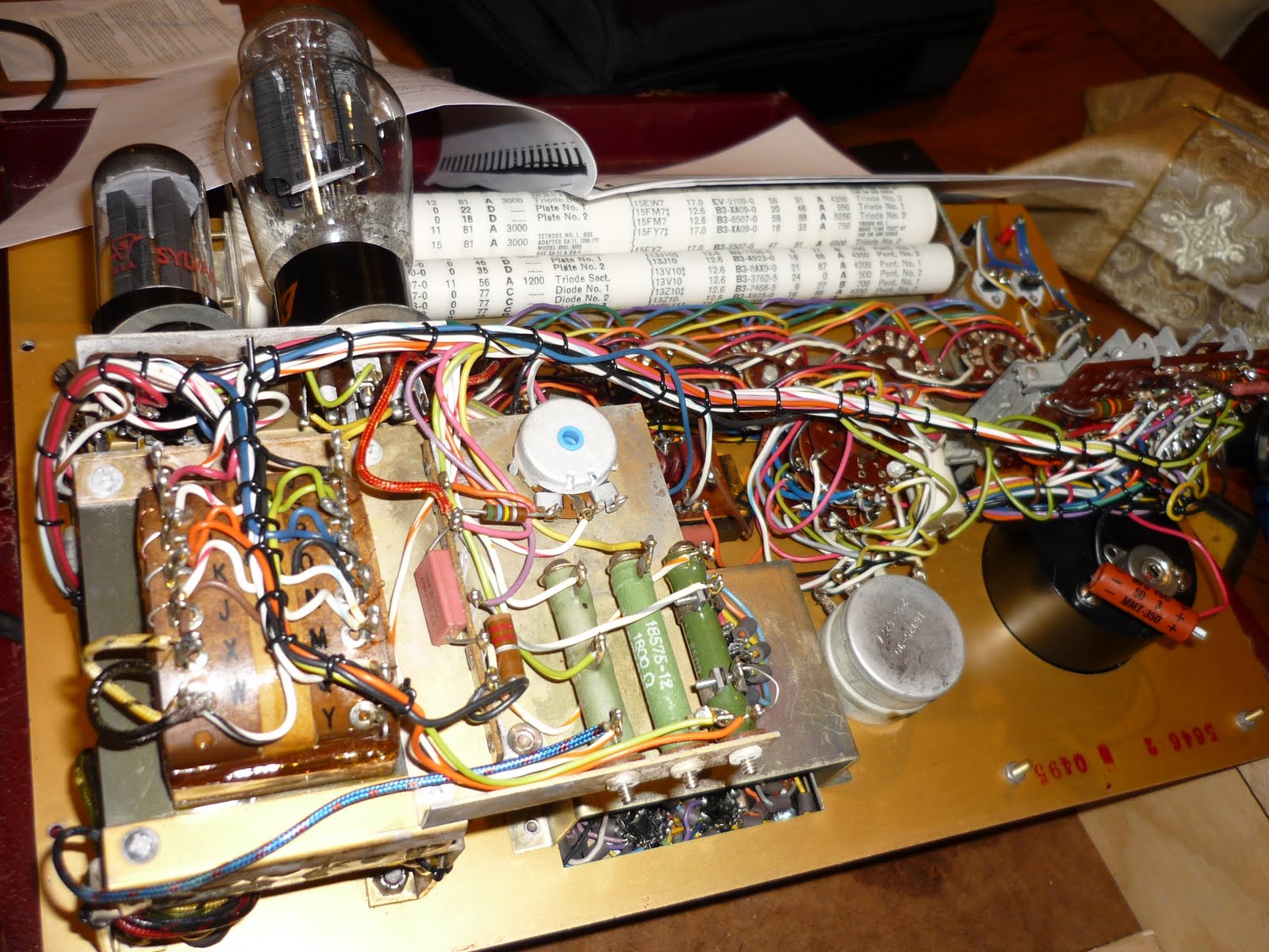 Chang's Vintage Audio & DIY: Hickok 6000A tube tester