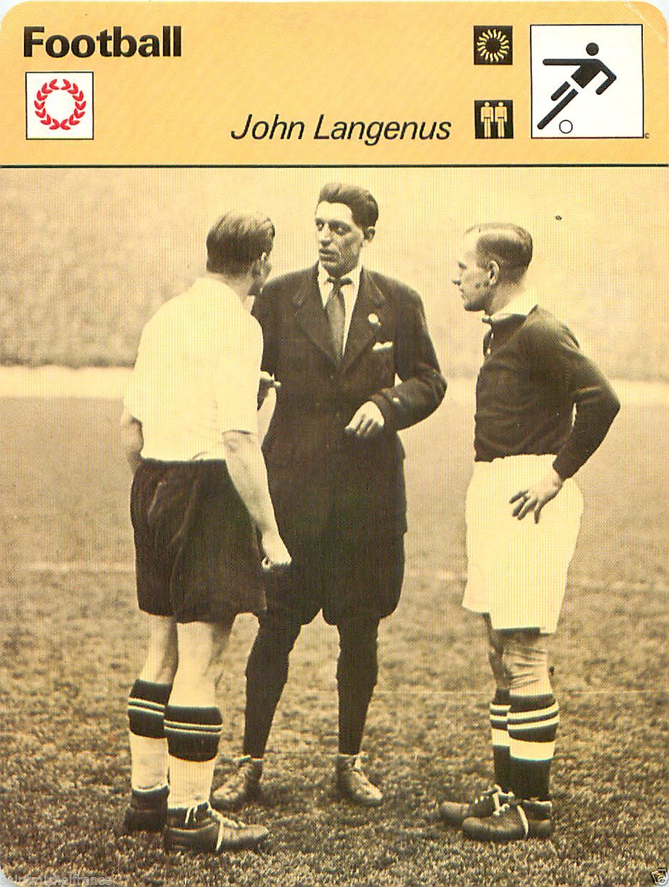 Football Yesterday & Today John Langenus, 