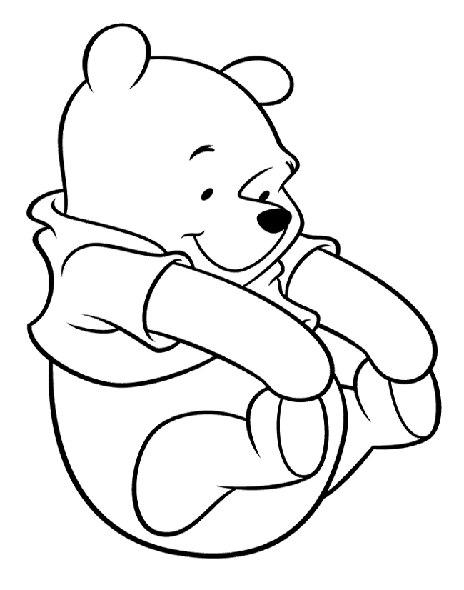Tranh tô màu chú gấu đáng yêu, dễ thương cho các bé tập tô 4 Tranh tô màu chú gấu đáng yêu, dễ thương cho các bé tập tô 4
