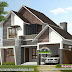 4 bedroom modern sloping roof house architecture