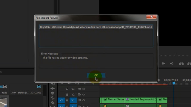[SOLVED] Cara Mengatasi File Import Failure The File Has