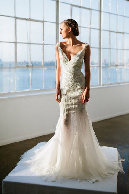 Vestido de novia Marchesa 2016 - www.stylemepretty.com/Betsi Ewing Photography Vestido de novia Marchesa 2016 - www.stylemepretty.com/Betsi Ewing Photography