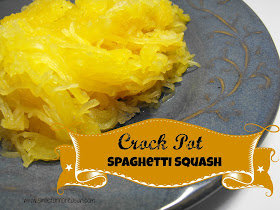 crock pot spaghetti squash