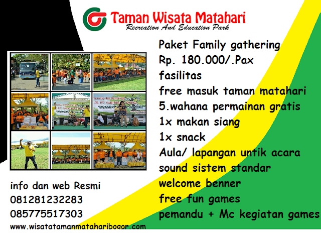 Info Paket gathering ~ TAMAN WISATA MATAHARI BOGOR -2020 ...