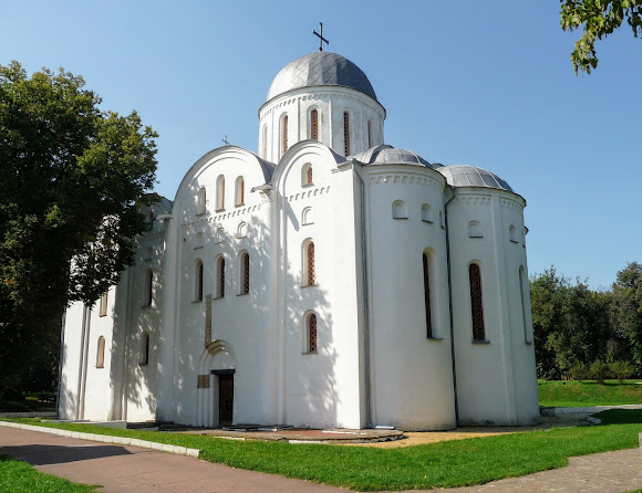 Чернігів. Дитинець. Борисоглібський собор. 1123 р. Чернігів. Дитинець. Борисоглібський собор. 1123 р.