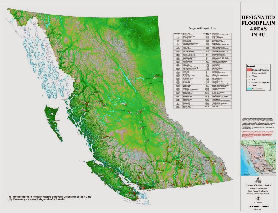 Cityfloodmap Com British Columbia Floodplain Maps