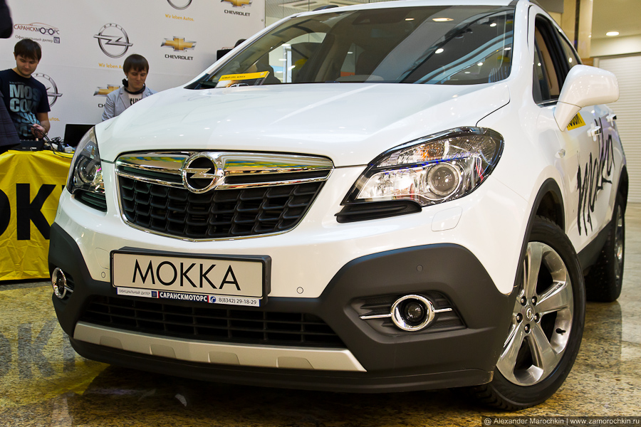 Opel Mokka, вид спереди