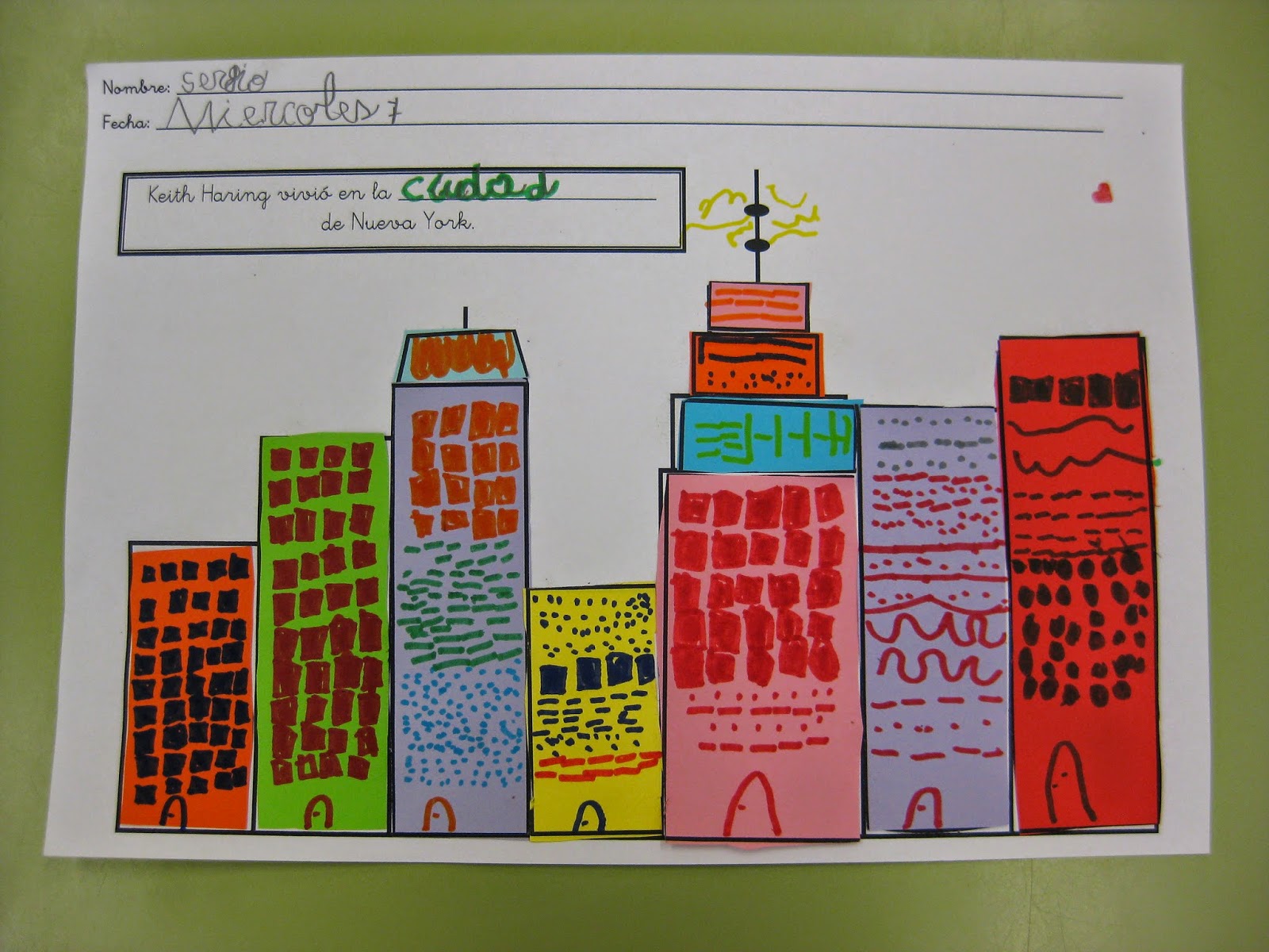 Trabajando con personitas Los rascacielos de