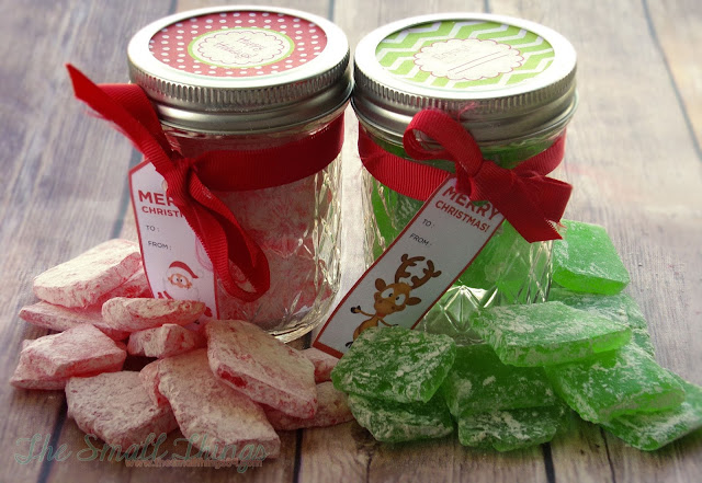 DIY Holiday Candy! So festive and GIFTABLE too!