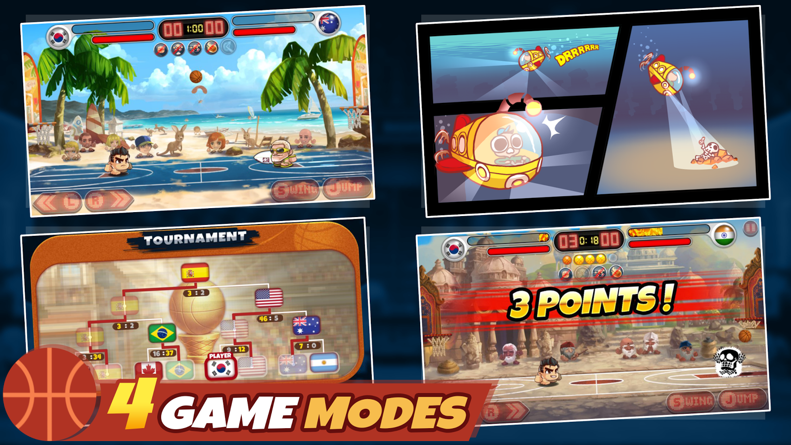 Head Basketball MOD APK Terbaru