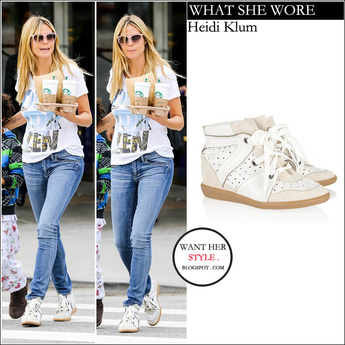 white leather wedge sneakers