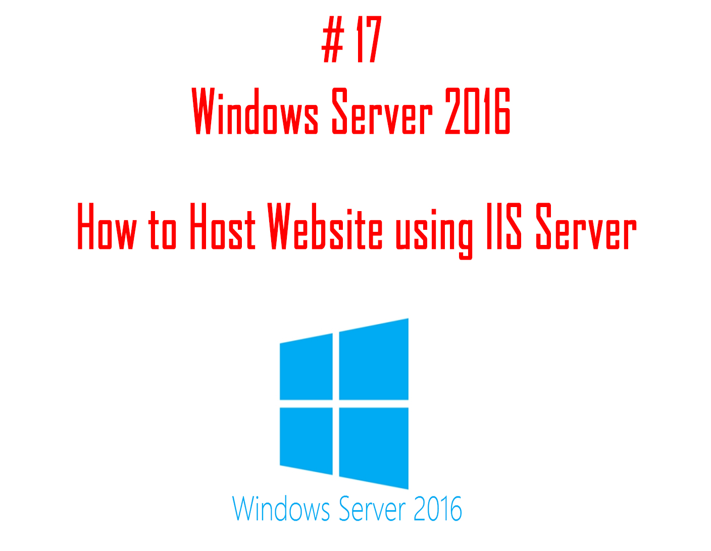 how to host a website