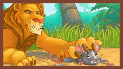 Fabel Bahasa Inggris Anak The Lion and The Mouse