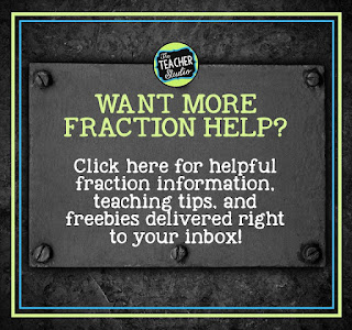 Fraction freebies, fraction lessons, fraction printables, fraction help, teaching fractions