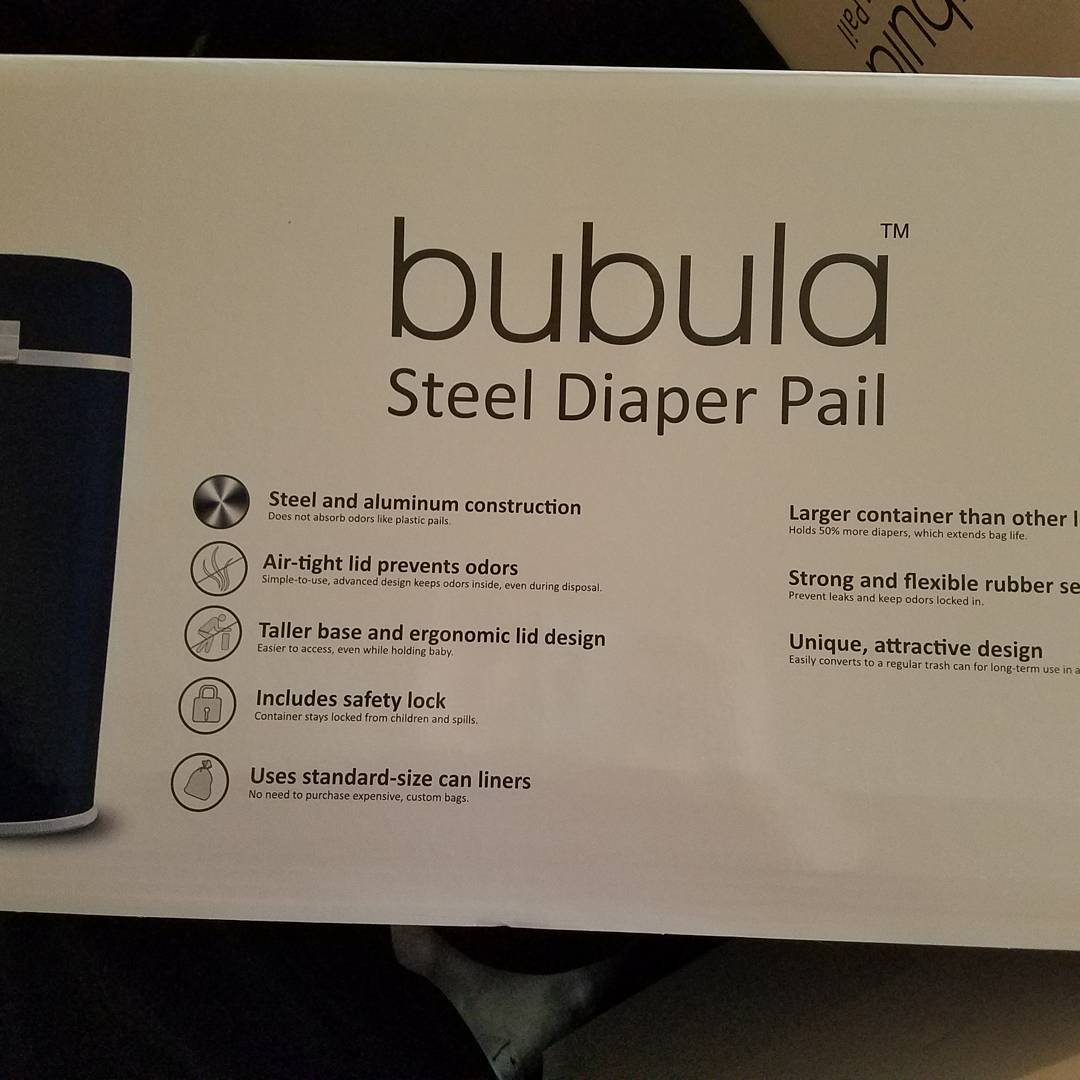 Amber Allen Reviews Bubula Diaper Pail Review