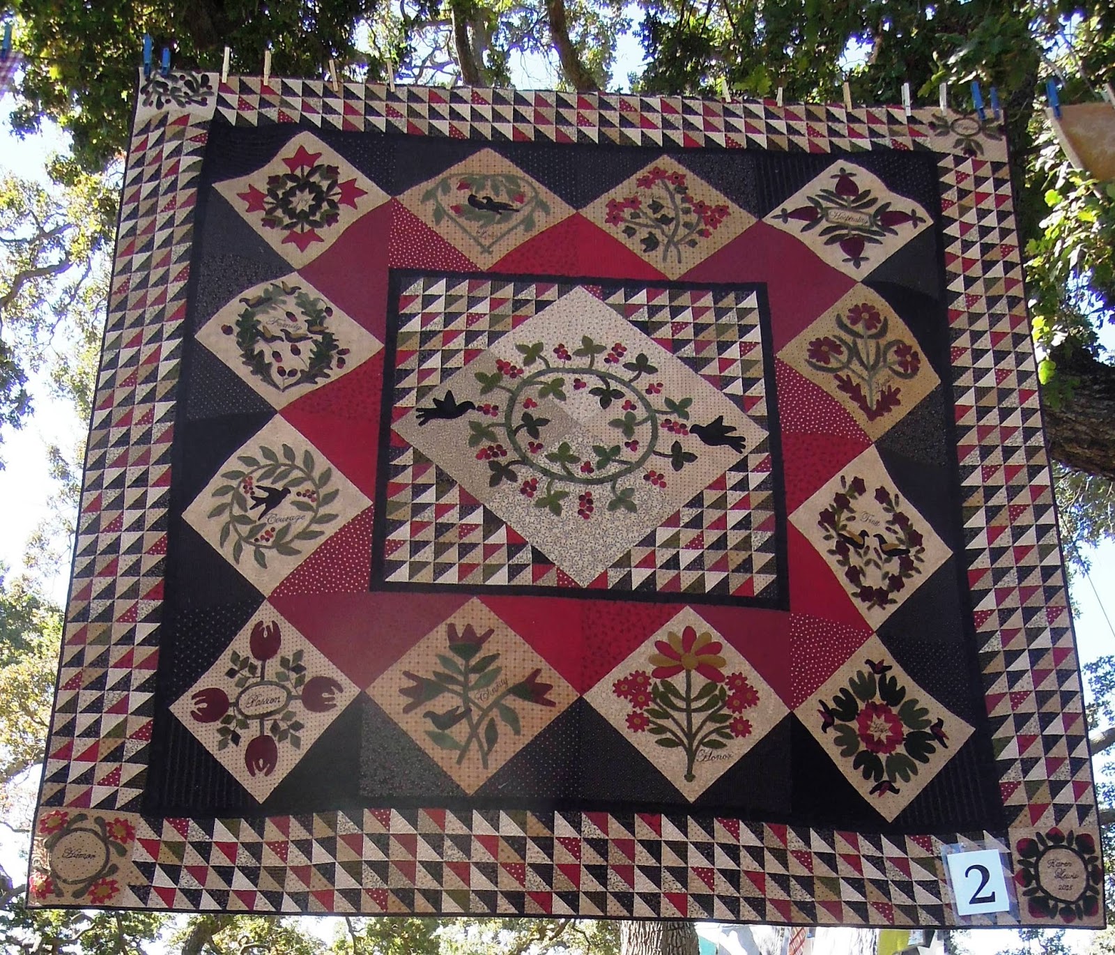 Quilt Inspiration Quilting in the Garden 2016