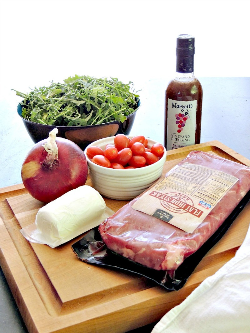 Grilled Steak Salad with Balsamic Cabernet Dressing | Bobbi&rsquo;s Kozy Kitchen