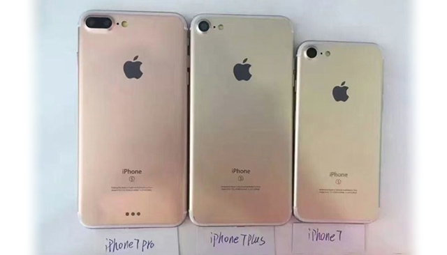 Foto Bocoran 3 Jenis iPhone 7 Muncul Bersamaan