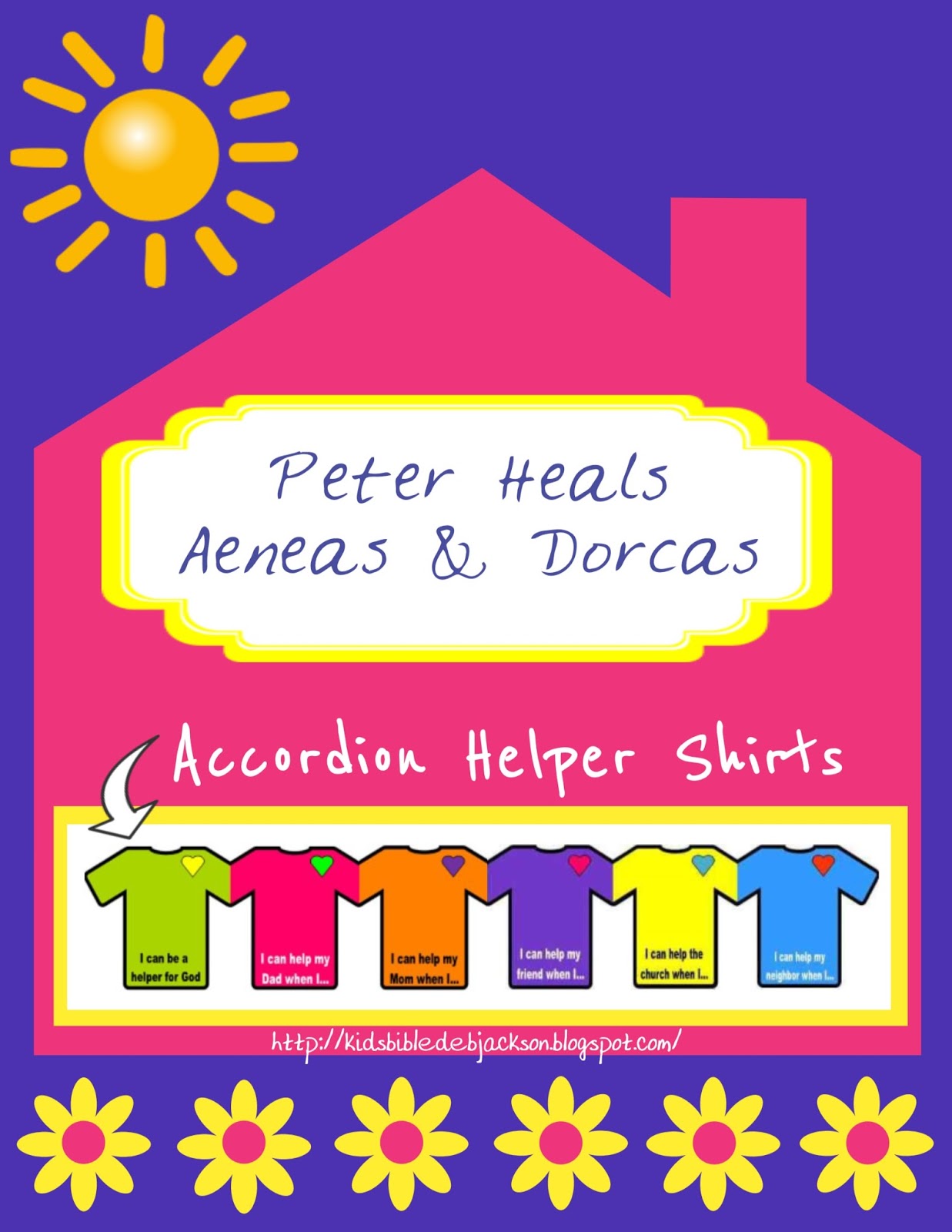 http://www.biblefunforkids.com/2014/12/peter-heals-aeneas-dorcas.html