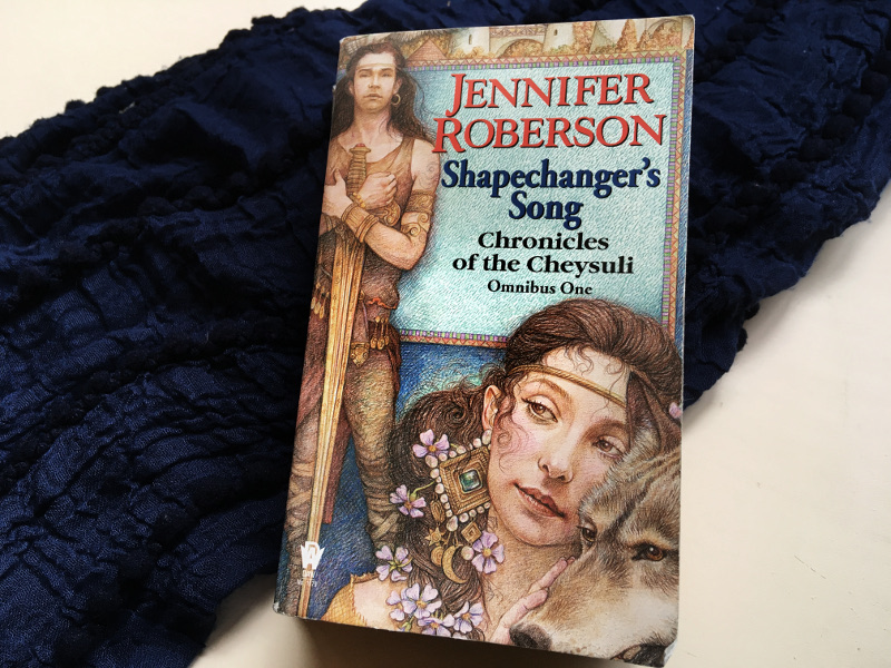 Shapechanger's Song by Jennifer Roberson Paperback Book | Lydia Sanders #TwistyMustacheReviews