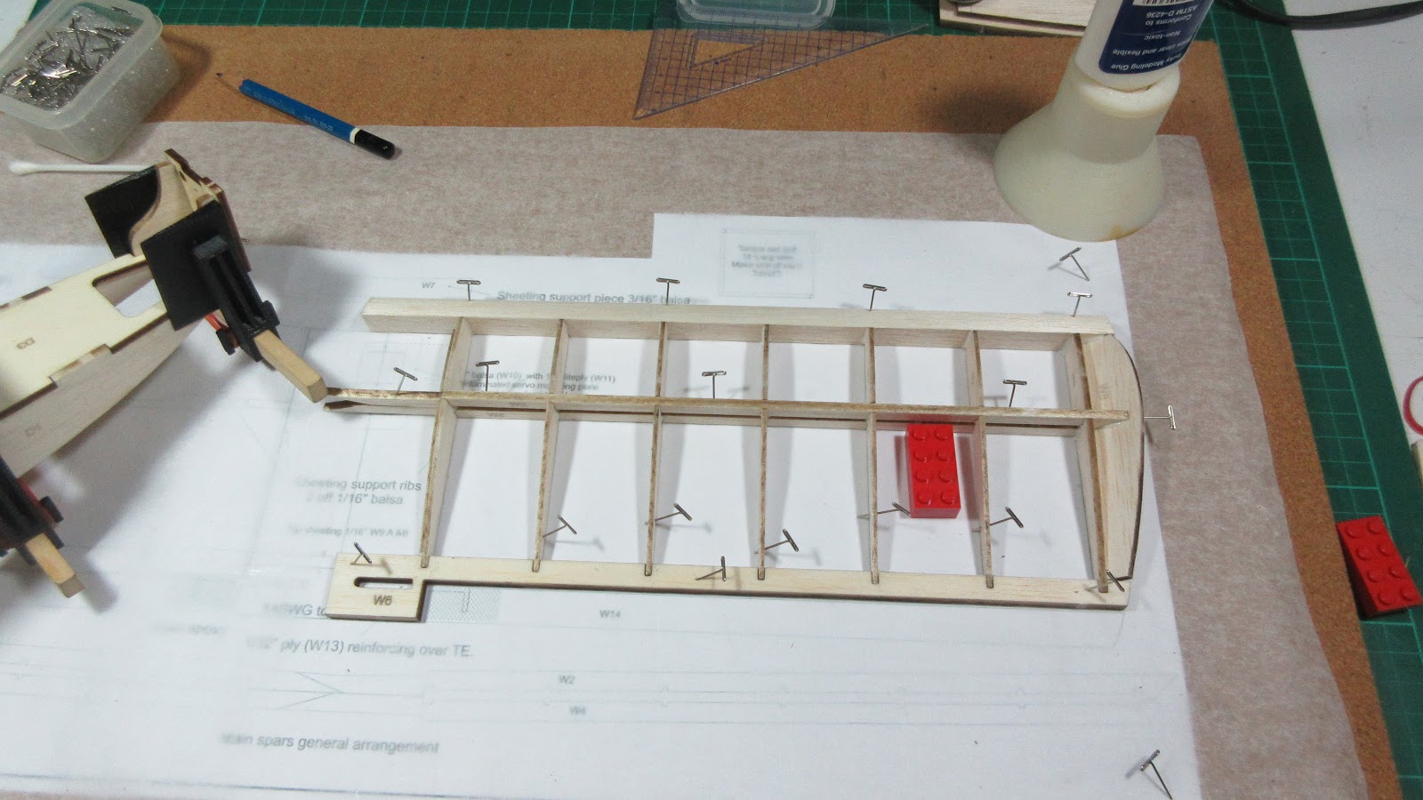 LANE Boys RC: Sharkface RC plane kit from the Vintage Model Company