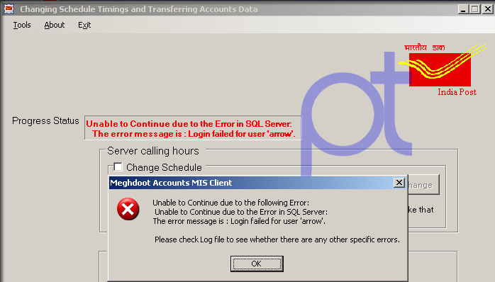 Accounts MIS Having Issues With Arrow Login And Solution PO Tools