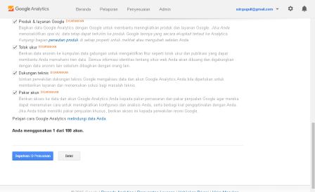 Pasang Google Analytics di website