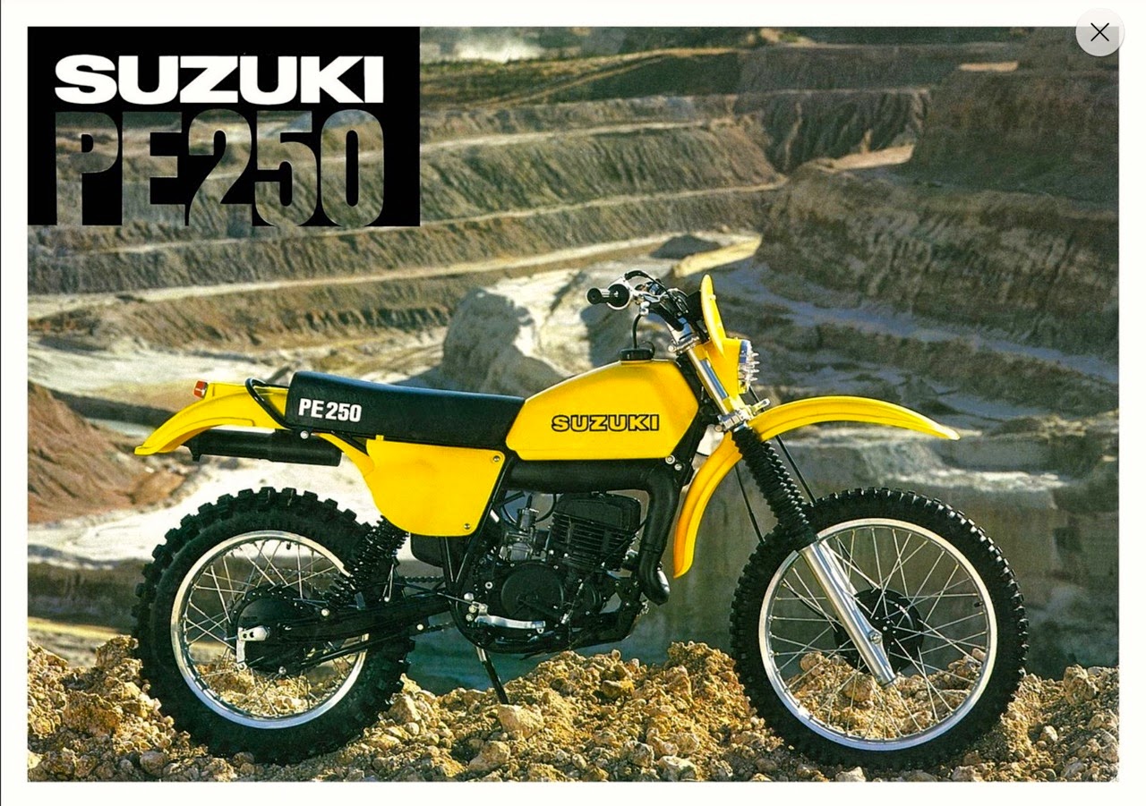 Racing Cafè Vintage Brochures Suzuki PE 250 1978 (Usa)