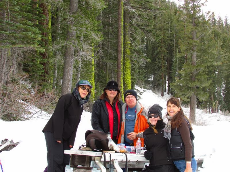 Echo Lake for Snowshoeing... HAERR TRIPPIN'