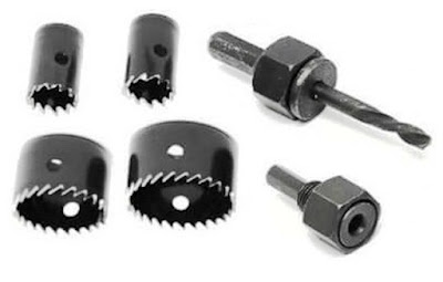 Holesaw Pelubang Kayu Set Hole Saw Pembuat Lubang Kayu Dan PVC harga murah