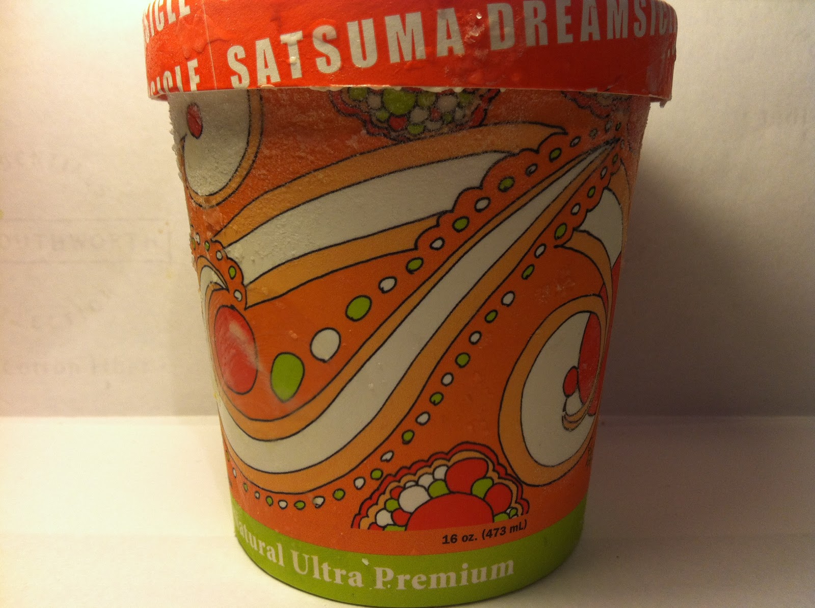 Crazy Food Dude Review New Orleans Ice Cream Company Satsuma