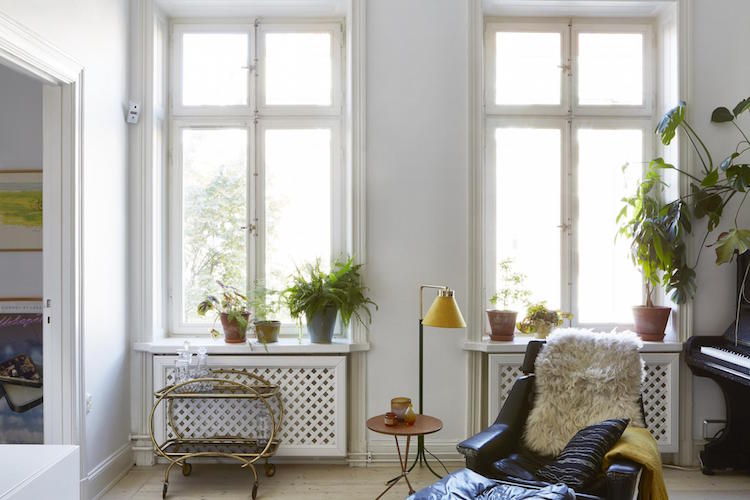 my scandinavian home: A Charming Swedish Home With Pops Of Golden