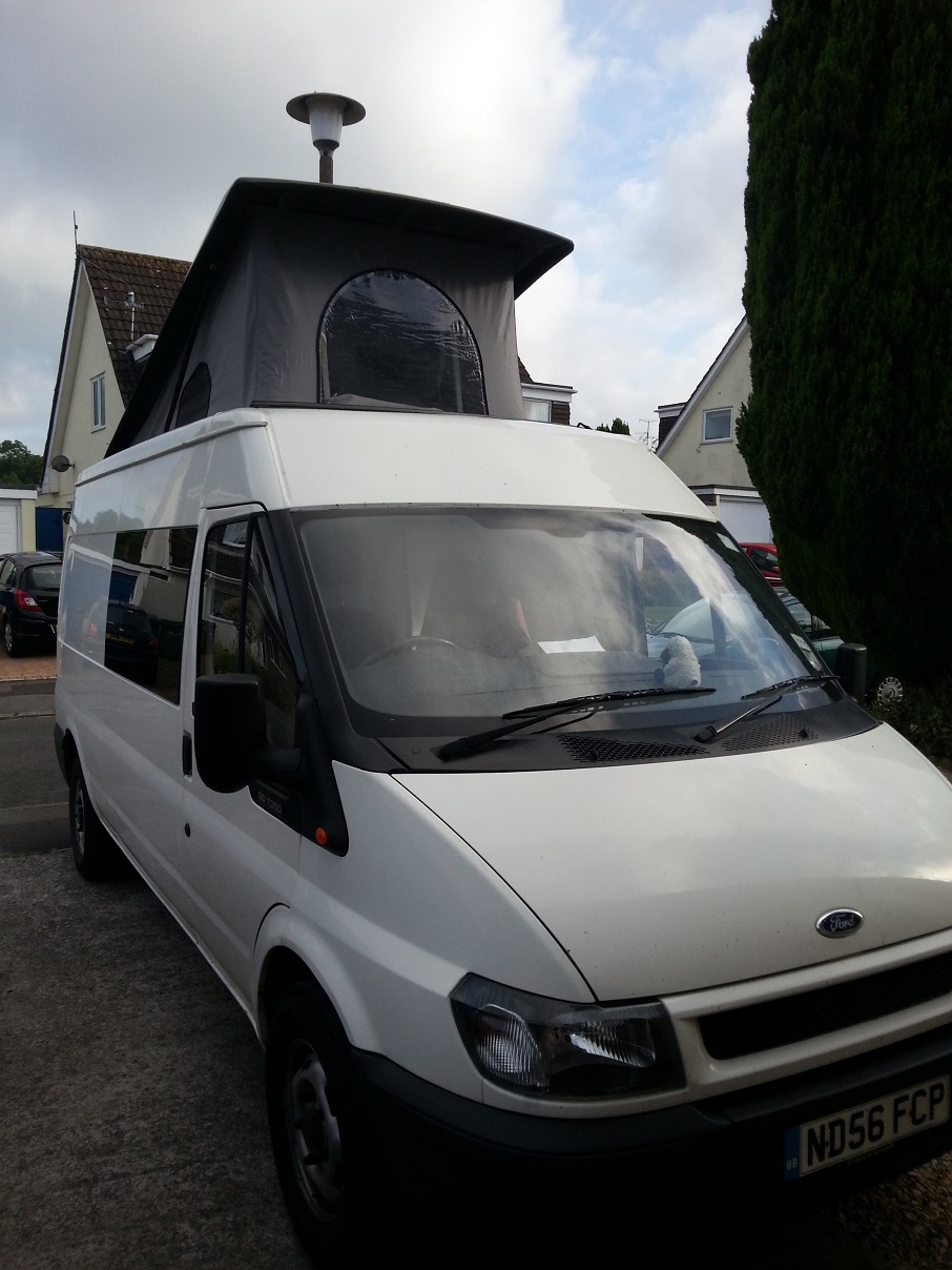 ford transit pop up roof