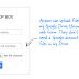 Tạo biểu mẫu nhận file về Google Drive