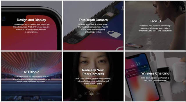 ايفون X يستولي على موقع Apple.com
