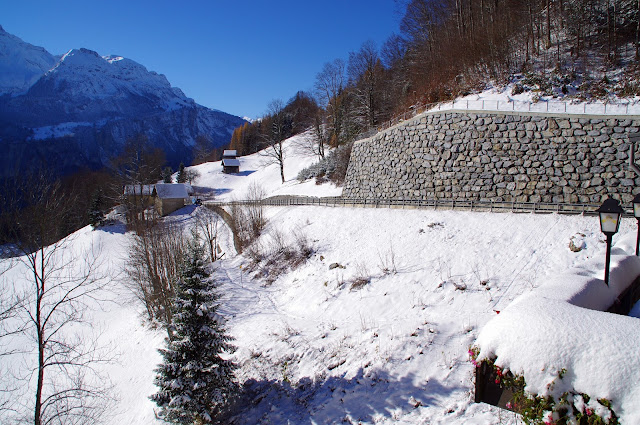 Driving Swiss Alps