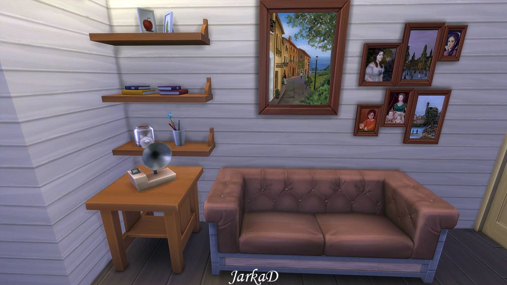กระท่อมกลางป่า The Sims 4 house The Sims 4