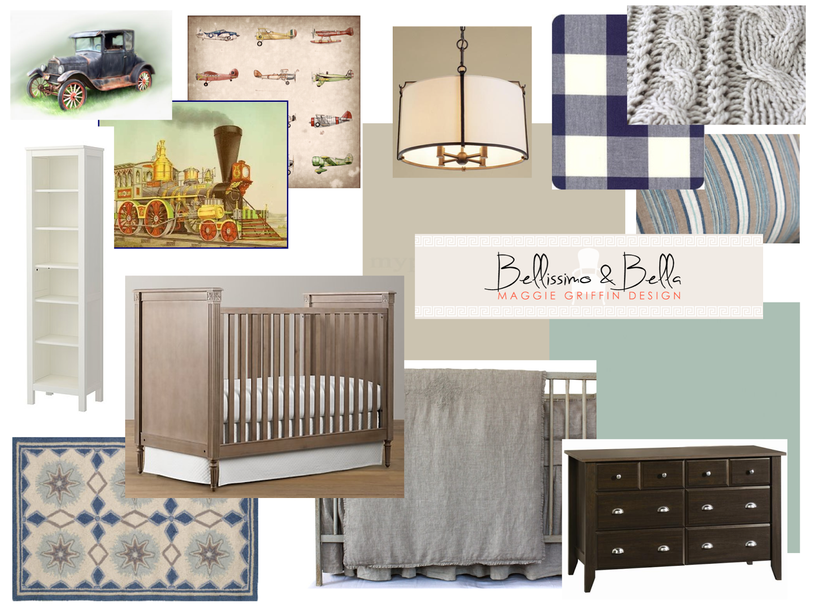 Bellissimo and Bella: My Nursery Mood Boards