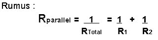 Rangkaian Seri dan Parallel Rumus Rangkaian Resistor Parallel