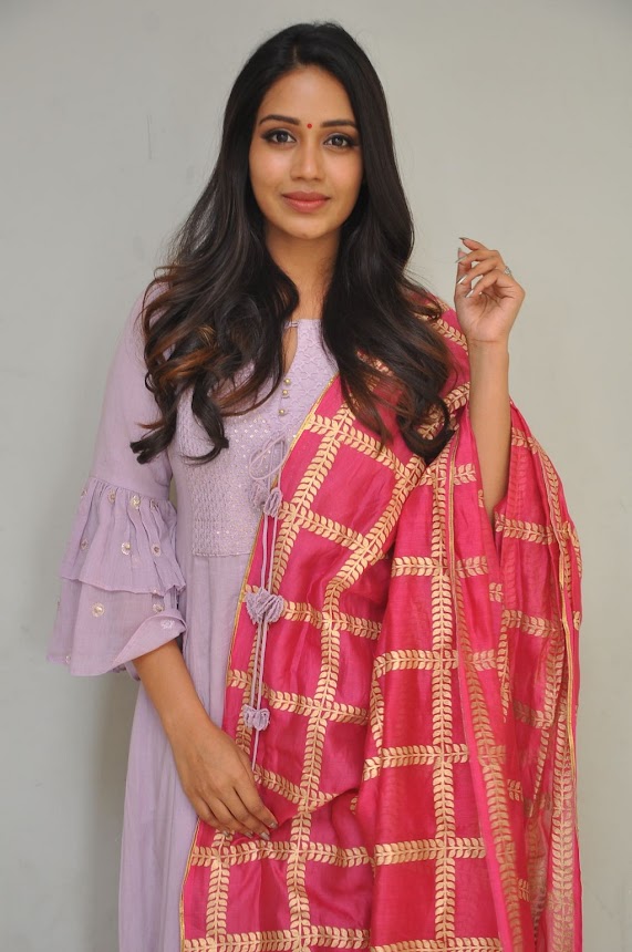 Nivetha Pethuraj at Chitralahari Teaser Launch