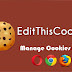 Manage Web Cookies of Google Chrome & FireFox & Opera