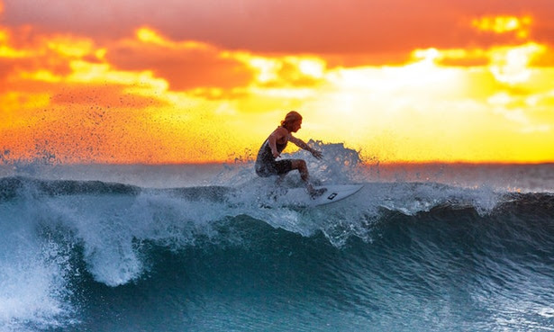 Waves are not measured in feet and inches, they are measured in increments of fear