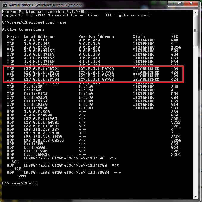 [Tutorial] Using netstat to find viruses
