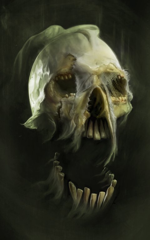 As sombrias, surreais e fantásticas ilustrações de David Seidman David Seidman arte ilustrações digitais surreais fantasia sombria caveiras terror onírico