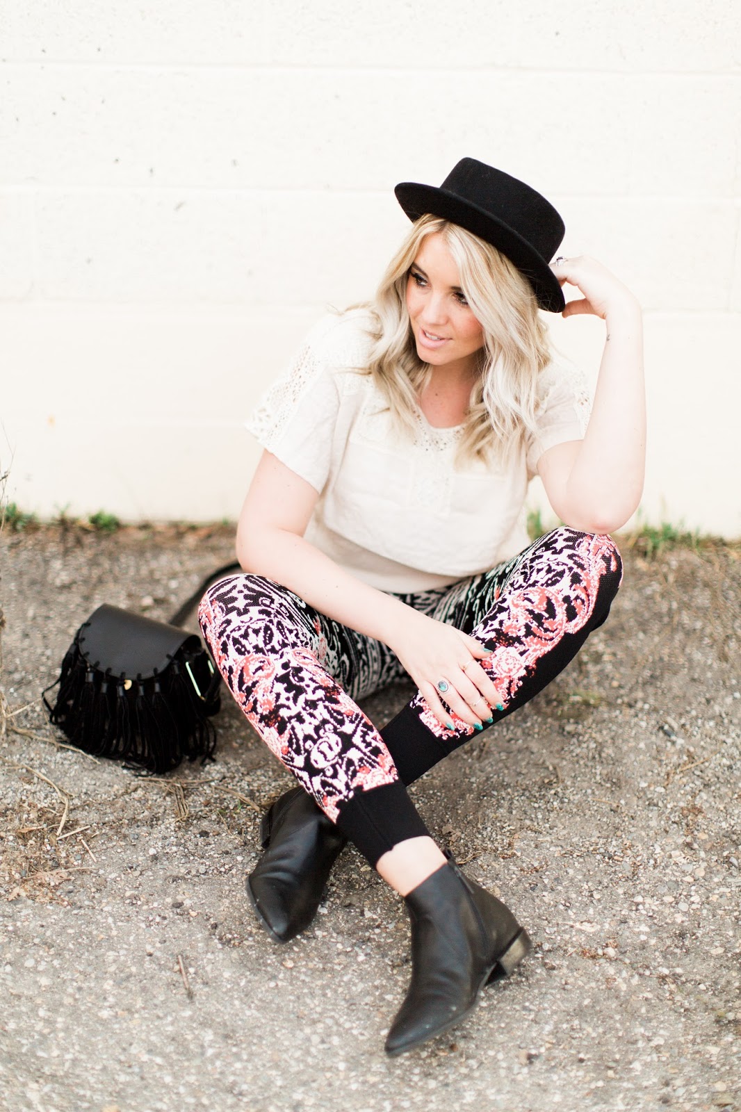 Fringe Purse, Spring Outfit, Utah Fashion Blogger